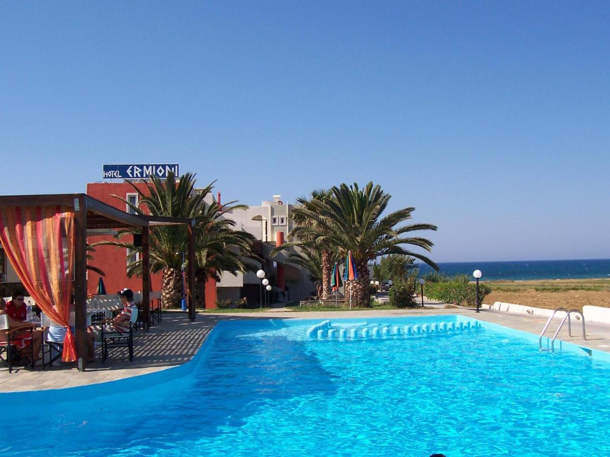 Ermioni Hotel Paralia Kourna エクステリア 写真