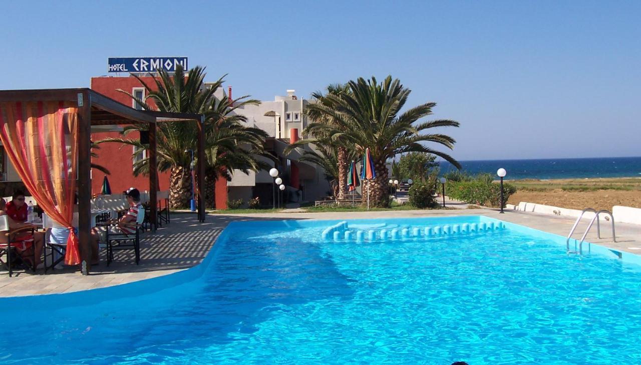 Ermioni Hotel Paralia Kourna エクステリア 写真